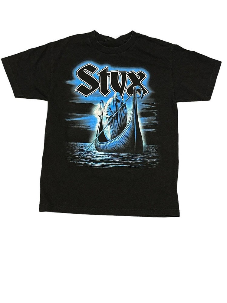 Vintage Styx Band Tour Tshirt All Size Unisex Short Sleeve PH285 FREE SHIPPING
