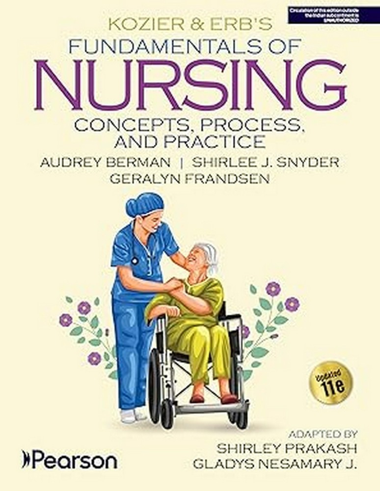 Kozier & Erb's Fundamentals of Nursing by Snyder 11th UPDATED Ed - 9788119896752