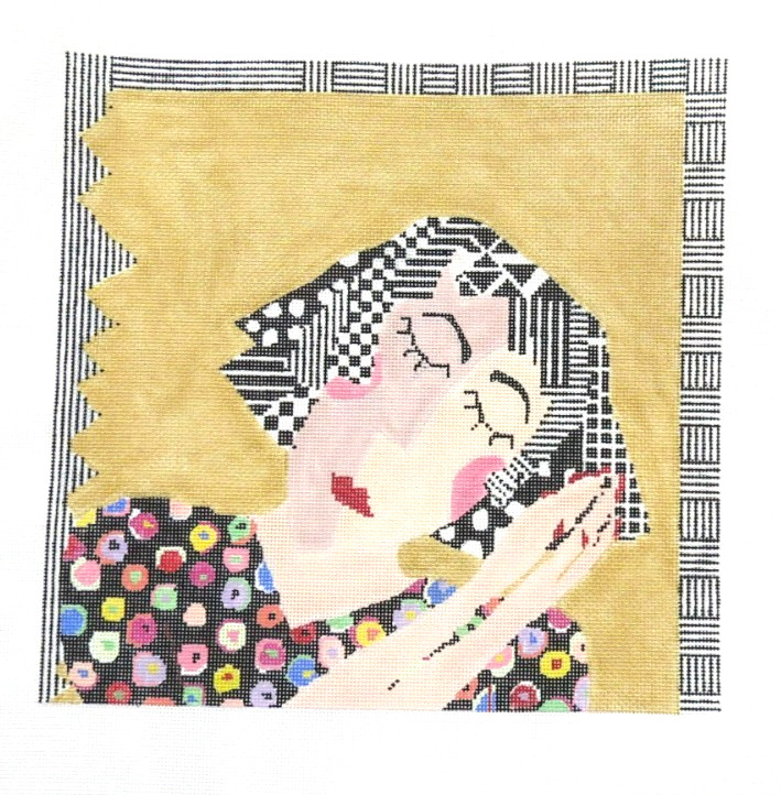 Penny MacLeod Emma is Resting Handpainted Needlepoint Canvas