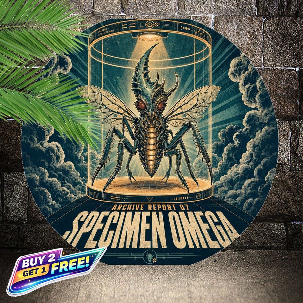 Classic Sci-Fi Movie Poster Tin Sign Retro Cinema Wall Art Decor