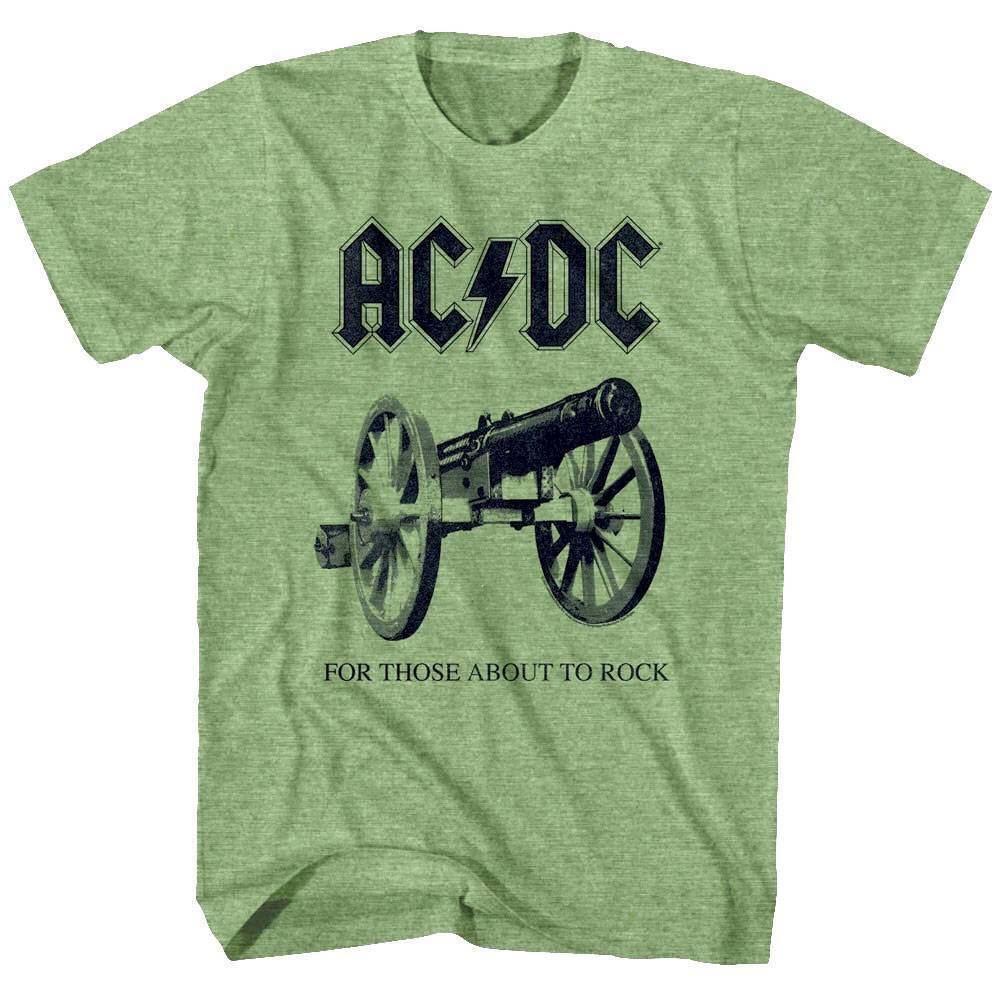 ACDC For Those About to Rock Army Men's T Shirt