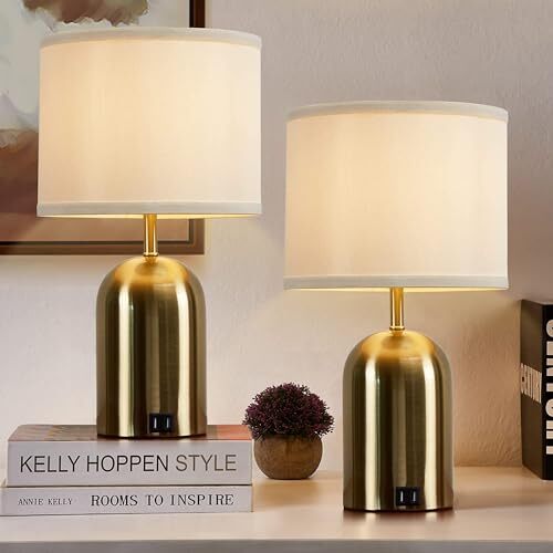 Touch Control Table Lamps Set of 2, Bedside 2 Pack 18