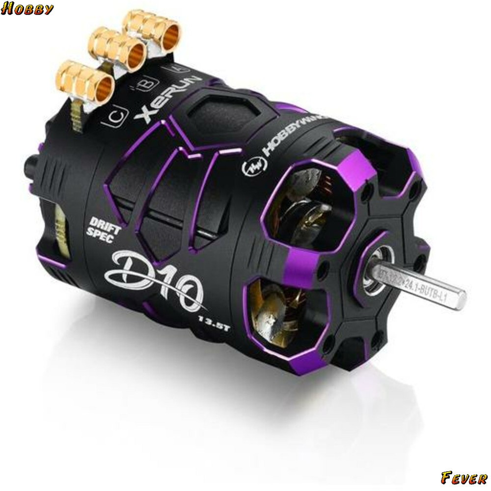 Hobbywing 30401139 Xerun D10 brushless Drift Motor - 13.5t 2900kv Spirit Edition