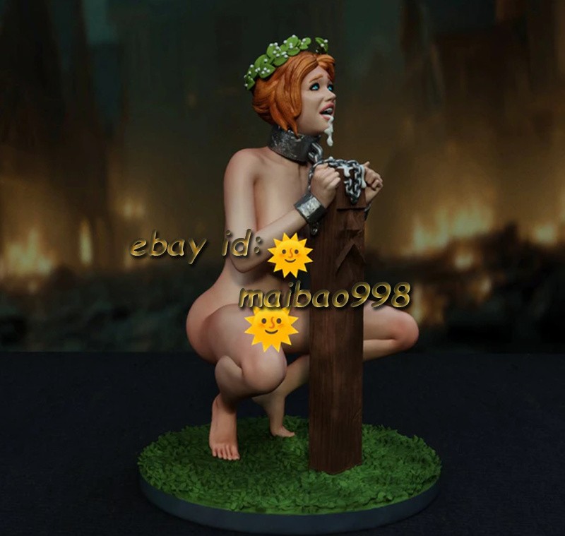 3D Print 1/8 1/6 Witch NSFW Garage Kit Figure Model Kit Unpainted Unassembled GK