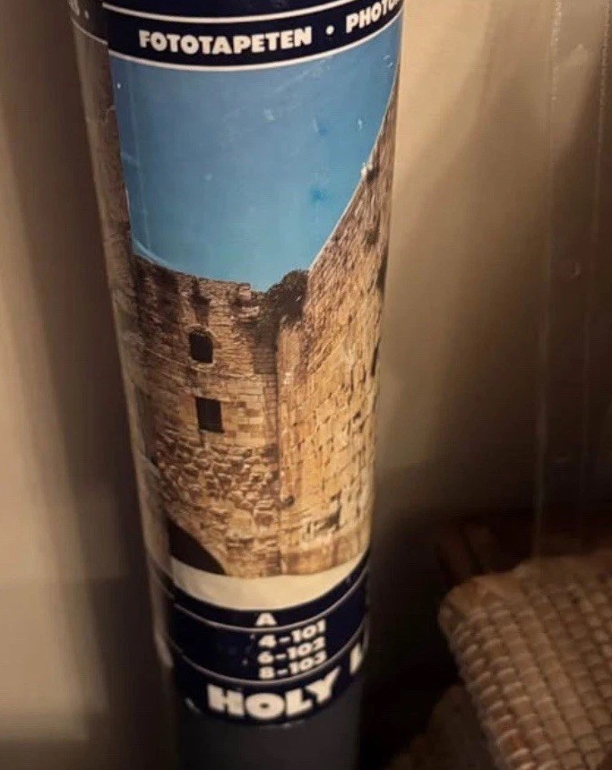 Komar Fotomurales Room Mural Wallpaper Jerusalem Western Wall Backdrop NEW