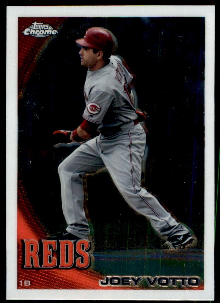 2010 Topps Chrome Joey Votto Cincinnati Reds #17