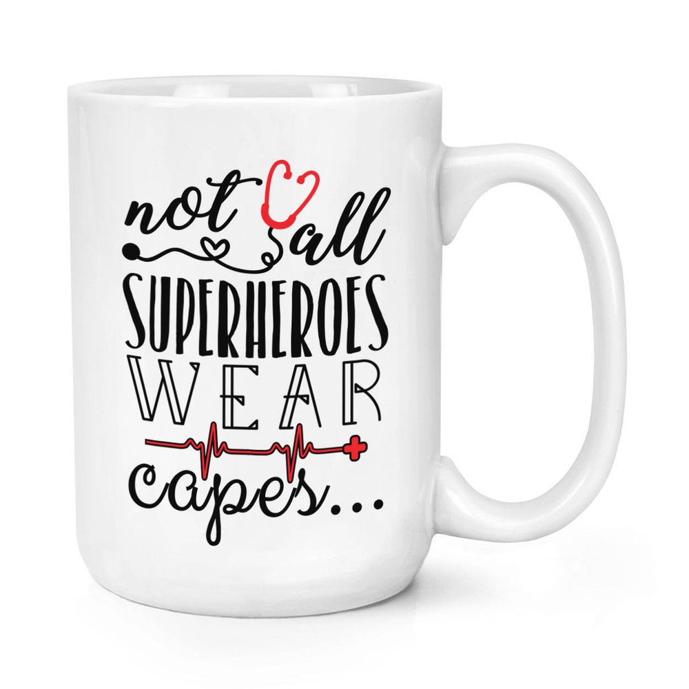 Hero Nurse Doctor Paramedic Superheroes Large Mug Cup  
