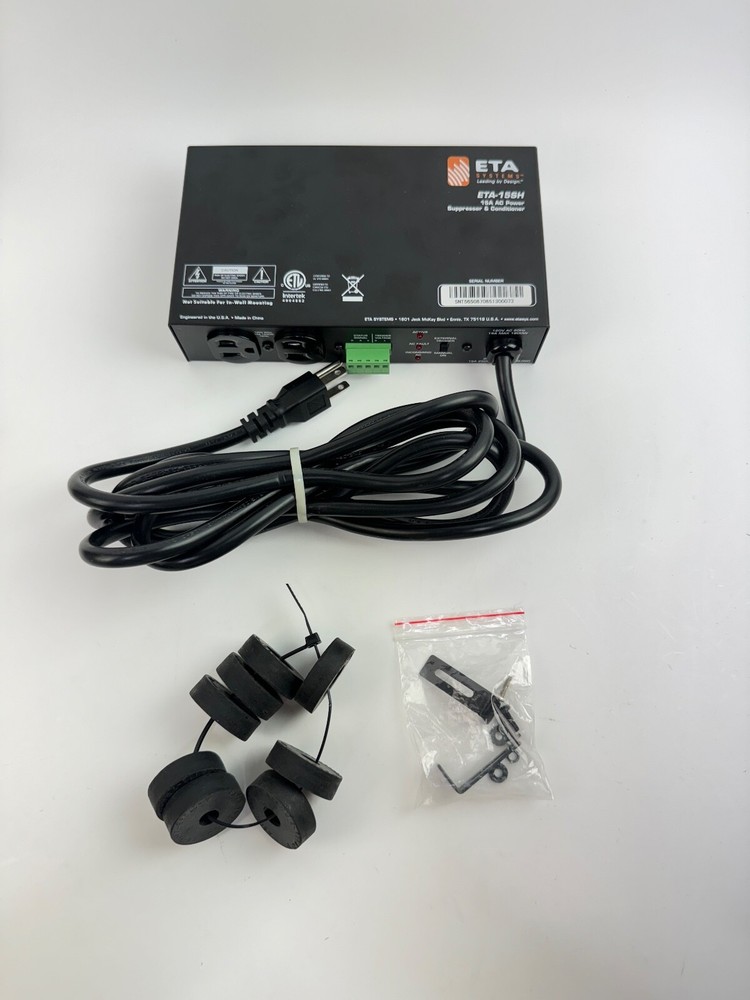 ETA Systems ETA-15SH AC Power Conditioner & Suppression Module *NEW OPEN BOX*