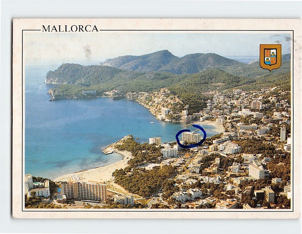 Postcard Mallorca Paguera Spain
