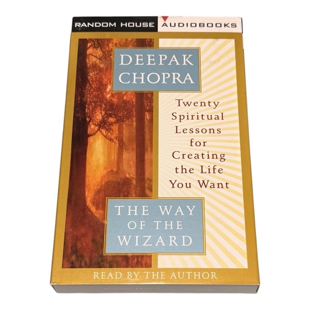 Vintage Deepak Chopra The Way of the Wizard Audiobook Cassette Read by Author