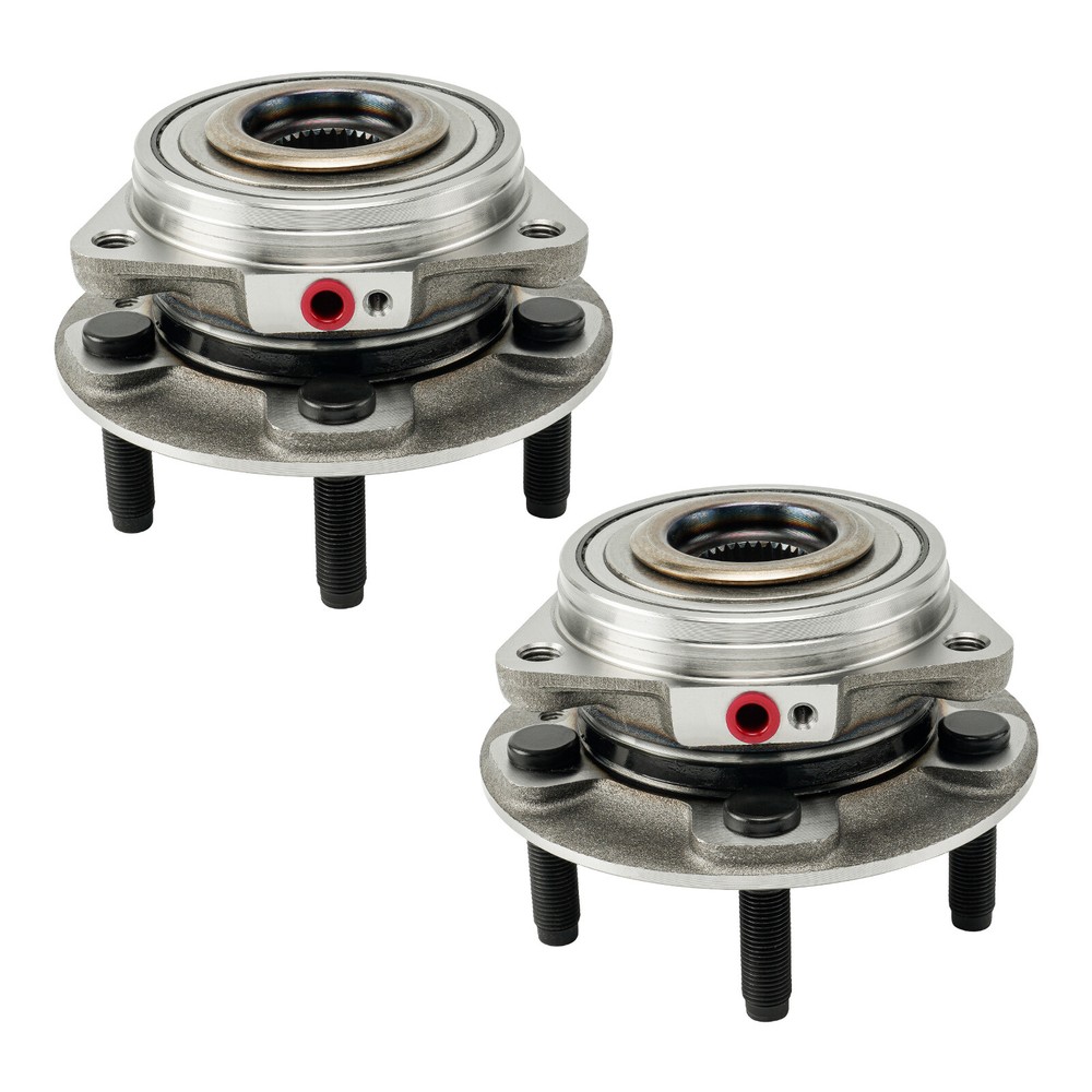 2PCS Front Wheel Hub Bearings for 18 19 20 Jeep Wrangler 2020 Gladiator 3.6L