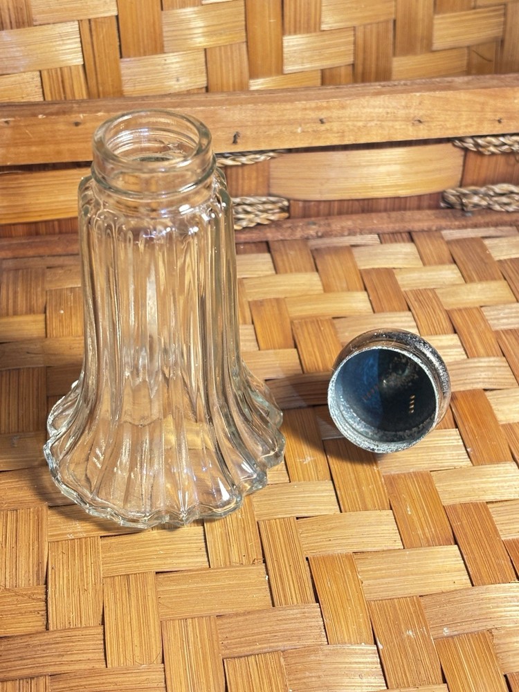 Vintage Leonard Crystal Silver Plated 6