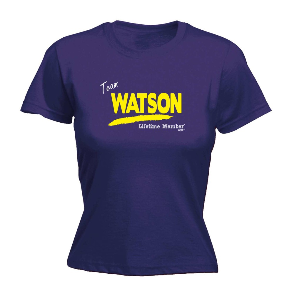 Watson V1 Lifetime Member - Womens T Shirt Funny T-Shirt Novelty gift tshirt