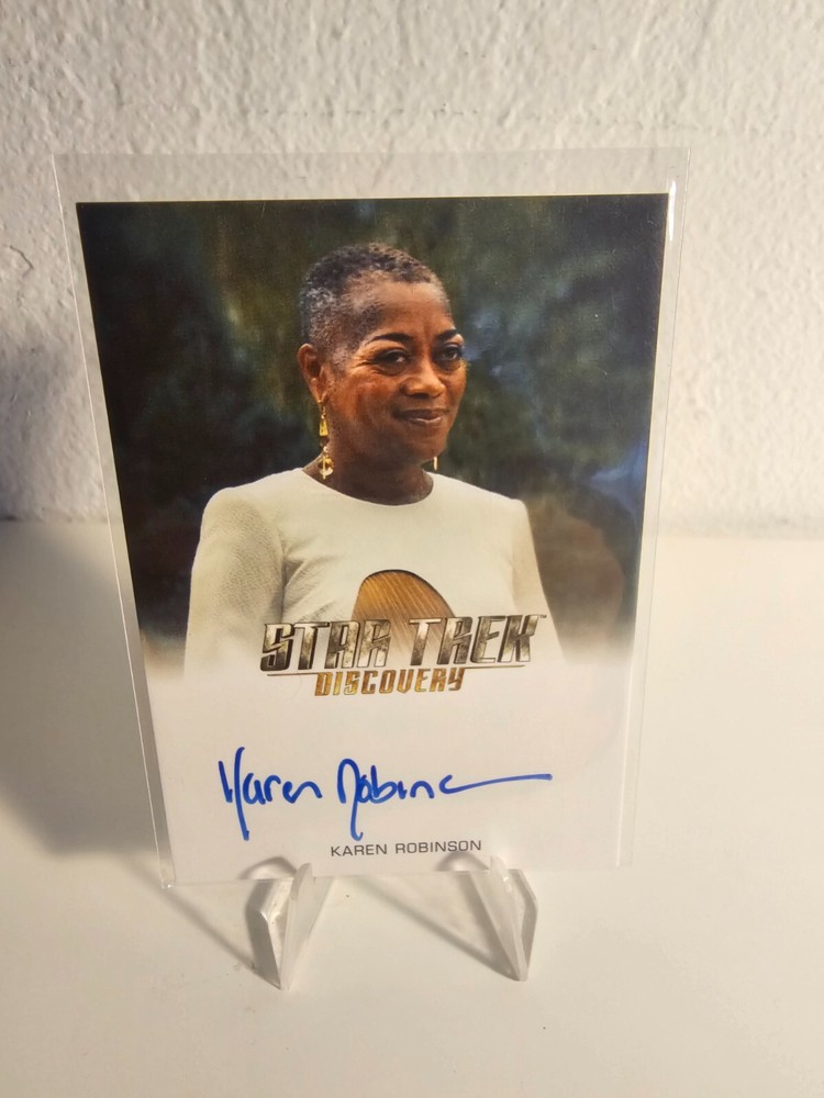 STAR TREK DISCOVERY SEASON 3 Rittenhouse 2021 Autograph Card KAREN ROBINSON