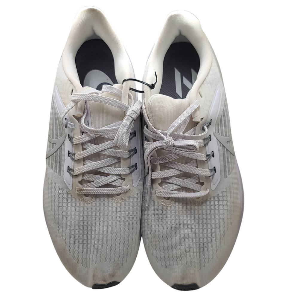 Nike Air Zoom Pegasus 39 Shield White Men's Sneakers 8.5 *Imperfect/NWOB*