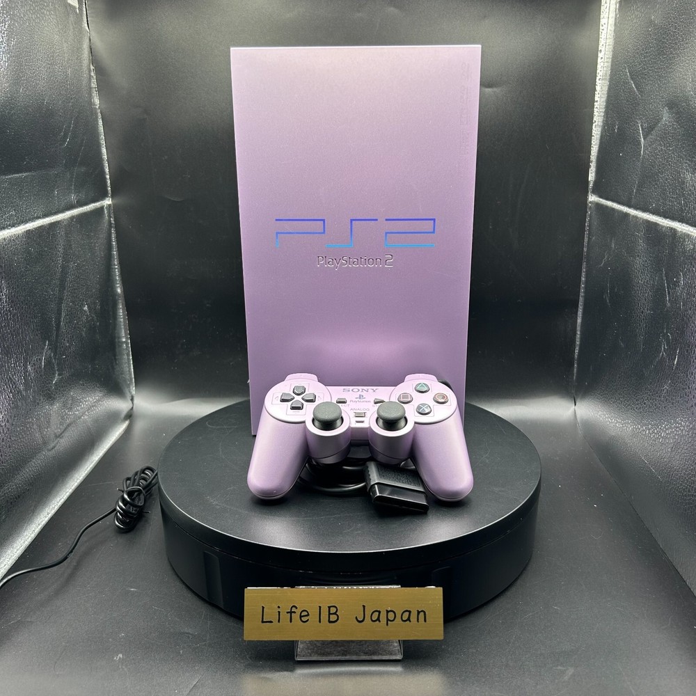 Sony PlayStation 2 PS2 SCPH-39000 Sakura Pink SUPER RARE Limited Edition Set