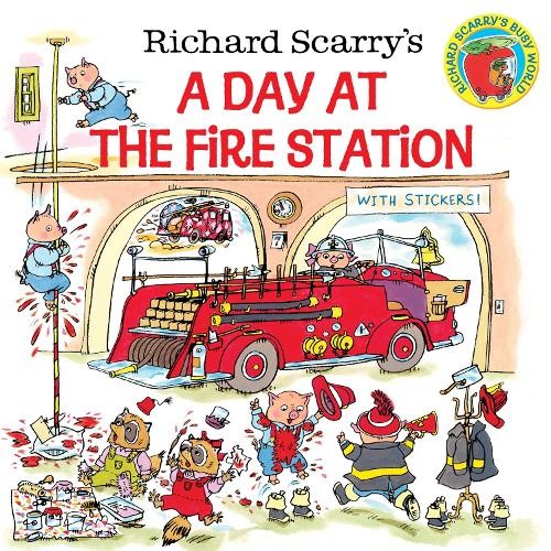 Huck Scarry Richard Scarry's A Day at the Fire Station (Paperback) PicturebackAnother great item from Rarewaves USA | Free delivery!