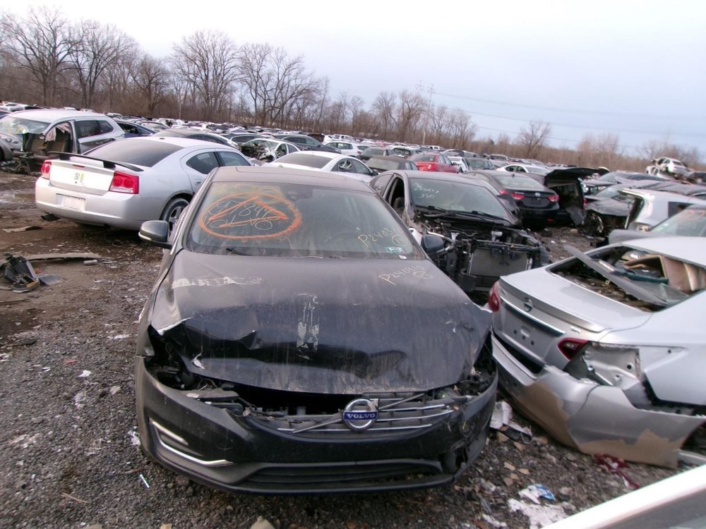 Illuminated Passenger Sun Visor Fits 2014-2018 Volvo S60 1538060  