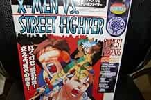 X-MEN VS. STREET FIGHTER Guide Book book form JP