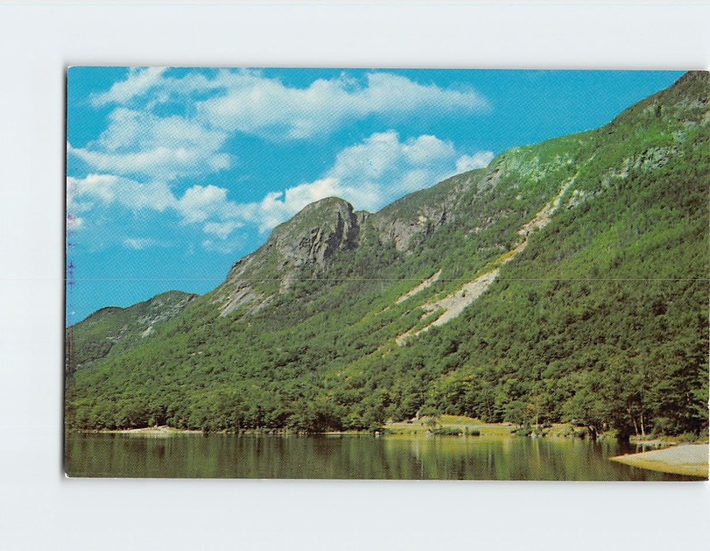 Postcard Eagle Cliff and Profile Lake Franconia Notch White Mountains NH USA