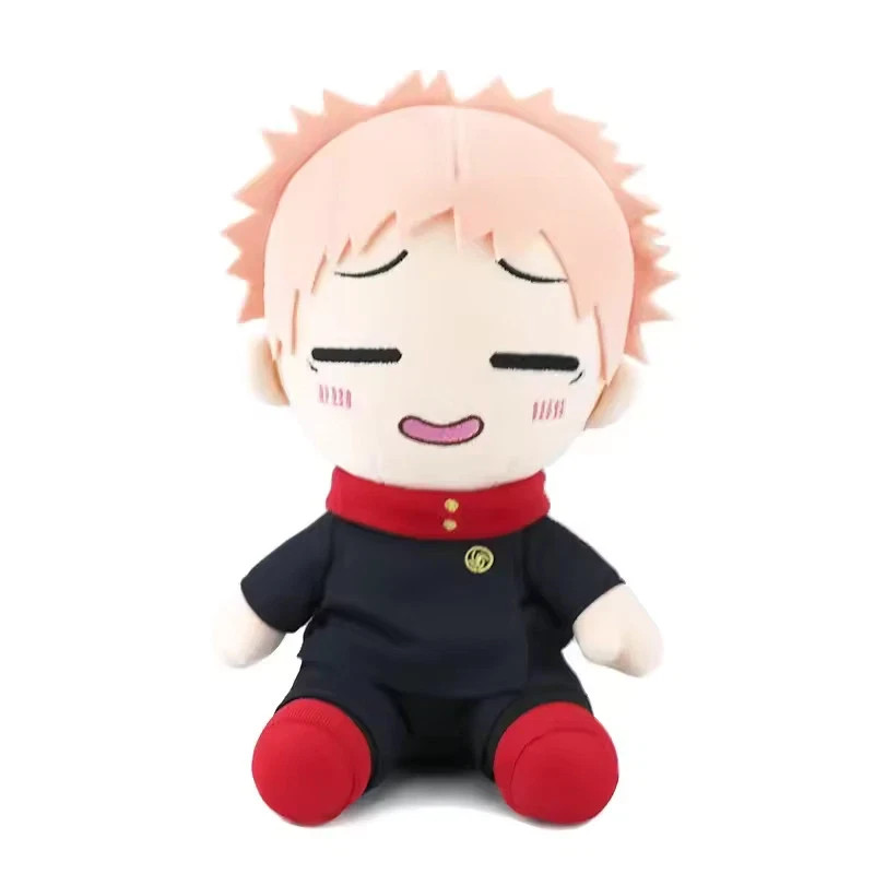 23cm Yuji Itadori Japanese Anime Jujutsu Kaisen Plush Doll Room Decoration Gift