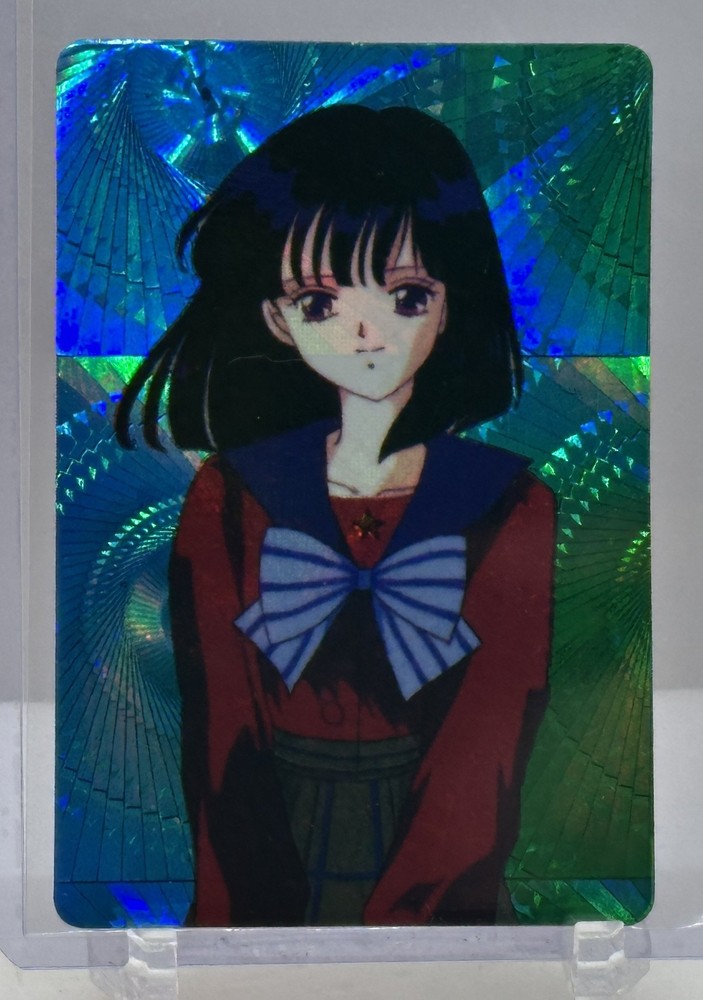 Vintage Sailor Moon Prism Holographic Sticker Trading Card #8