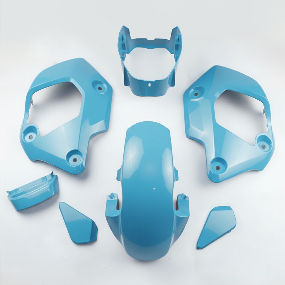 SKY BLUE SET FAIRING PLASTIC BODY PANELS KIT ABS FOR HONDA GROM 125 MSX 2021-24