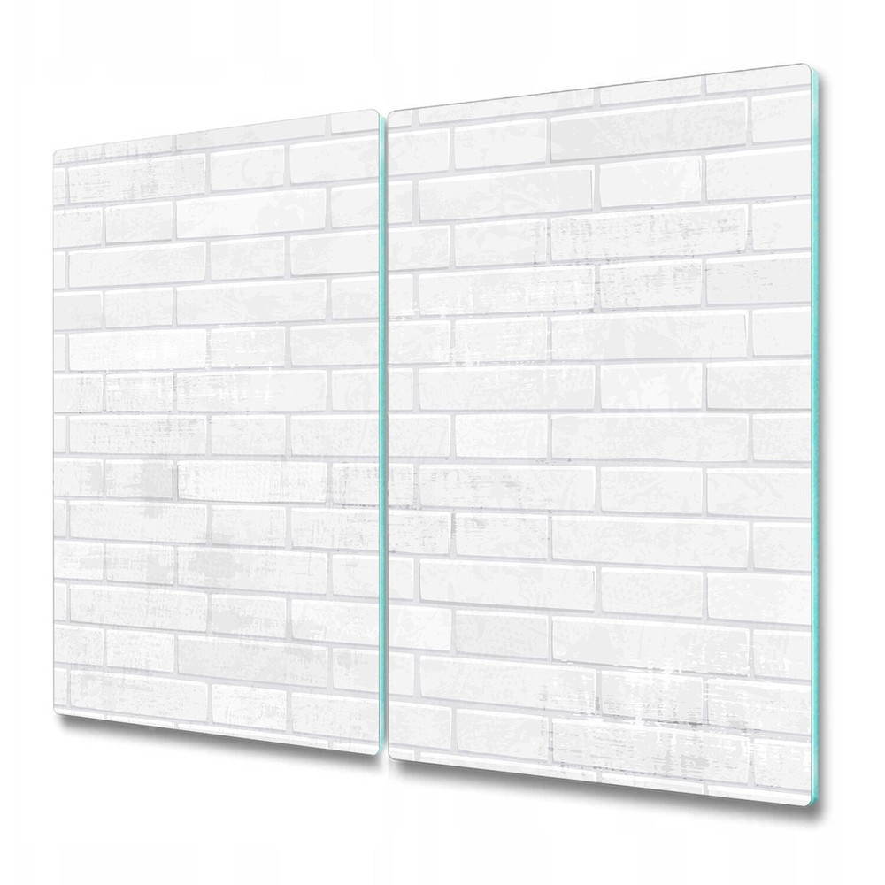 Glass Chopping Cutting Board Worktop Saver Stone natural stacked brick 2x30x52
