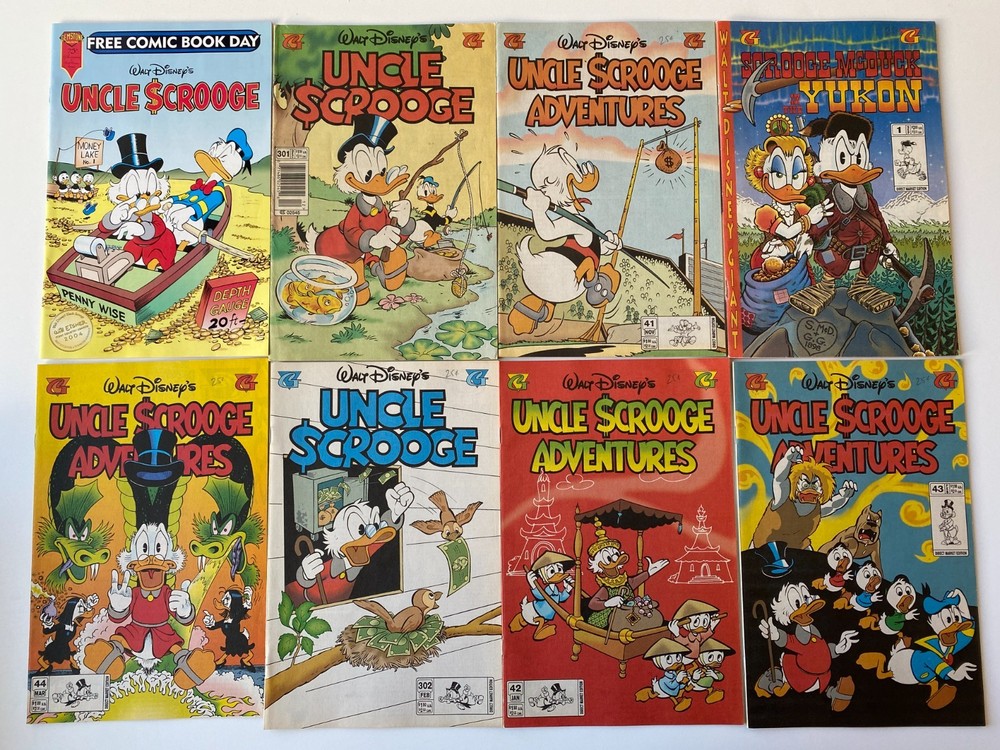UNCLE SCROOGE COMICS LOT 39~Gladstone~HOLIDAY PARADE~Donald Duck~DISNEY~Goofy~