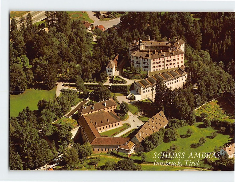 Postcard Schloss Ambras Innsbruck Austria