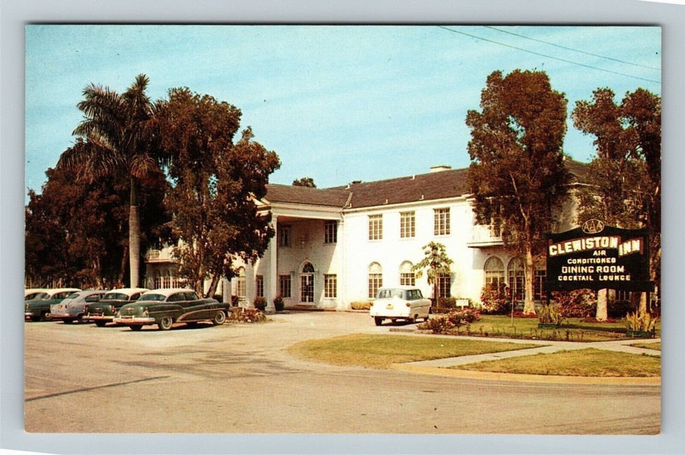Clewiston FL-Florida, Clewiston Inn, Vintage Postcard