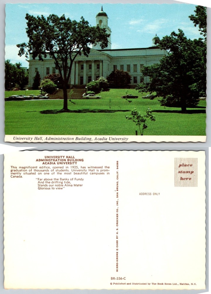 Acadia University University Hall Wolfville Nova Scotia Canada Mirro-Krome-image