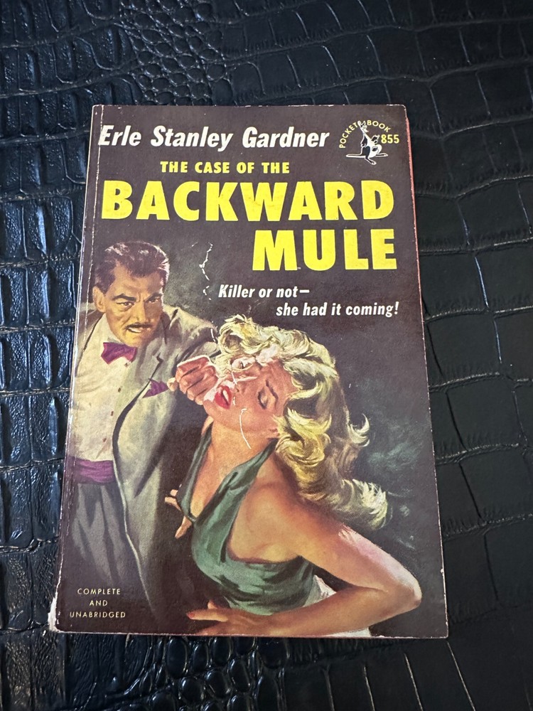 The Case of the Backward Mule by Erle Stanley Gardner 1952 Pocket Book Paperback