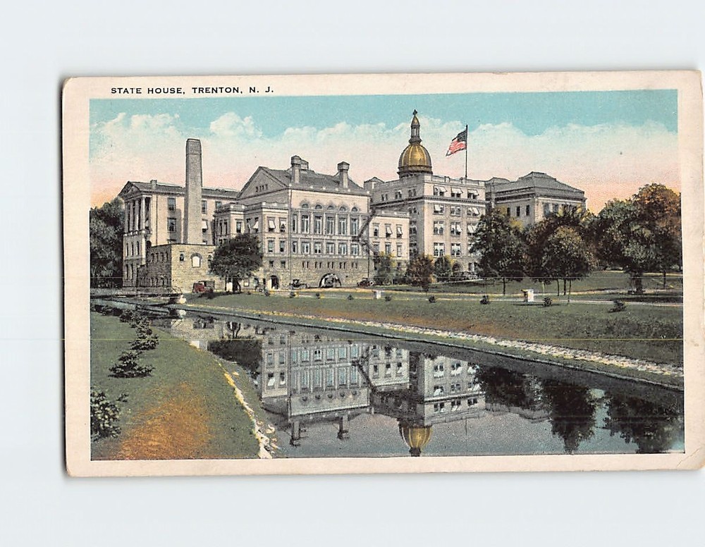 Postcard State House Trenton New Jersey USA