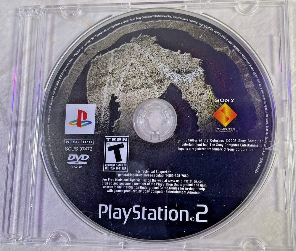 Shadow of the Colossus Greatest Hits (Sony PlayStation 2, 2006)