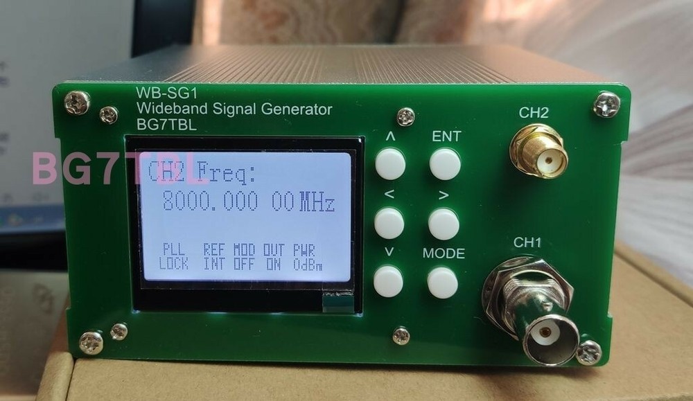 WB-SG1 1Hz-8GHz Signal Source Signal Generator W/ OOK modulation OCXO inside #am
