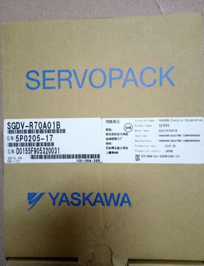 1PC New In Box YASKAWA SGDV-R70A01B AC Servo Drive Free delivery