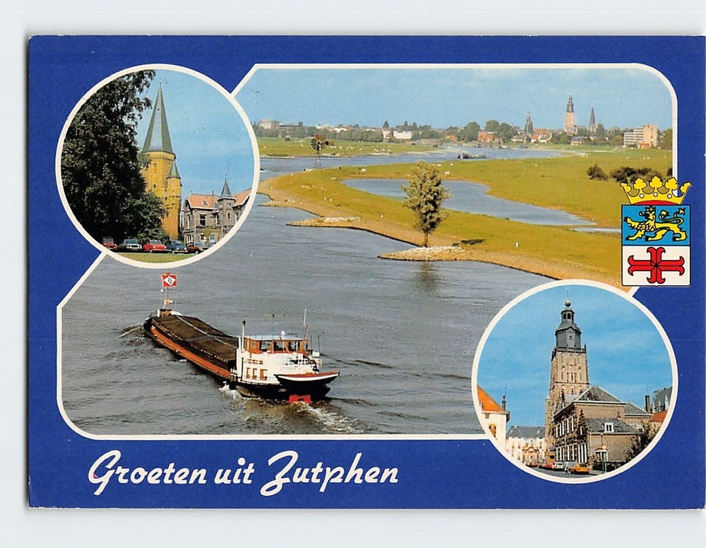 Postcard Groeten uit Zutphen Netherlands