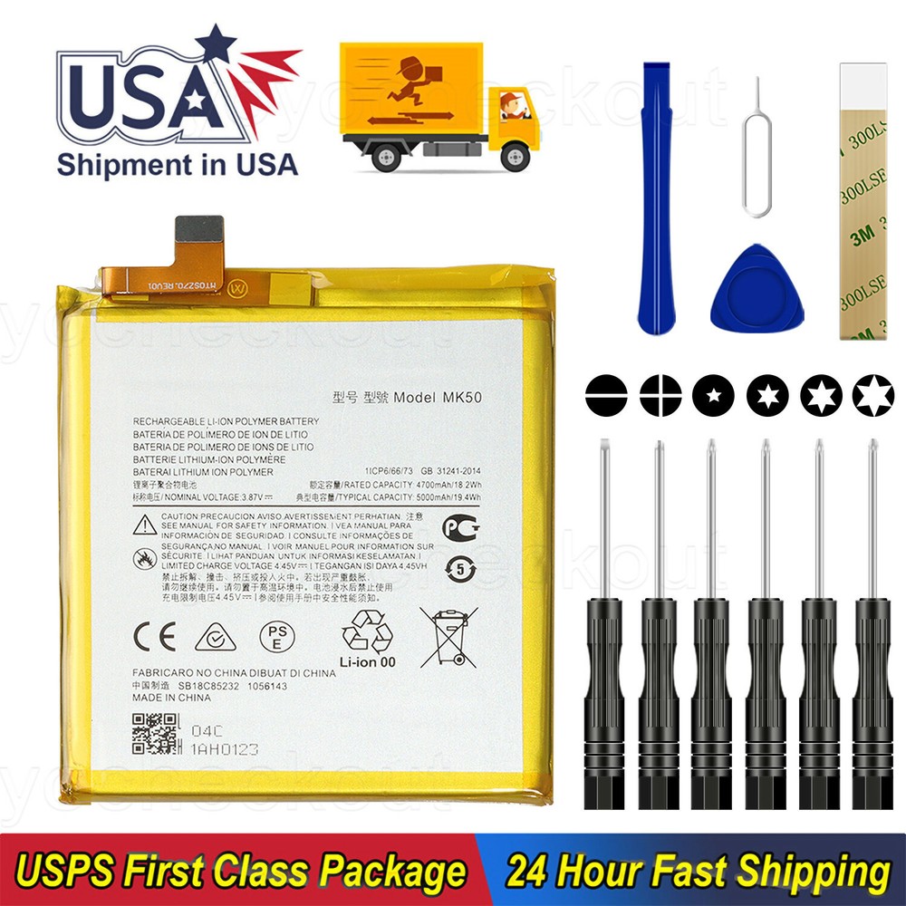 For Motorola Moto One 5G Ace Battery XT2113 MK50 5000mAh 3.87V-image
