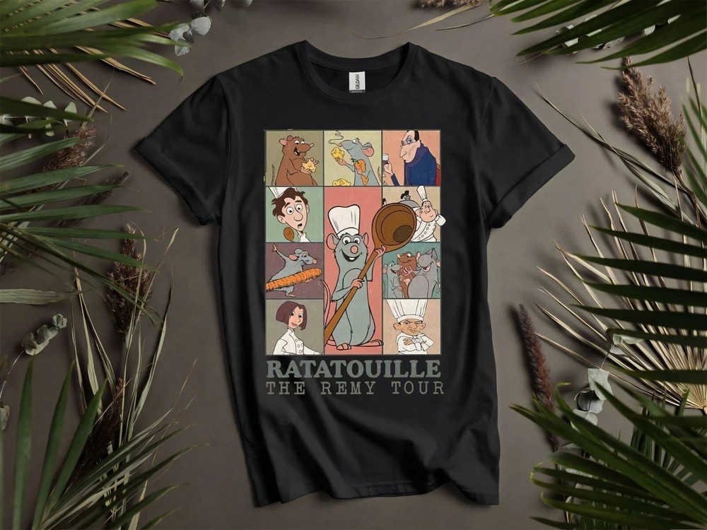 Disney Pixar Ratatouille The Remy T-shirt Size S - 5XL Gift For Friends, Kids