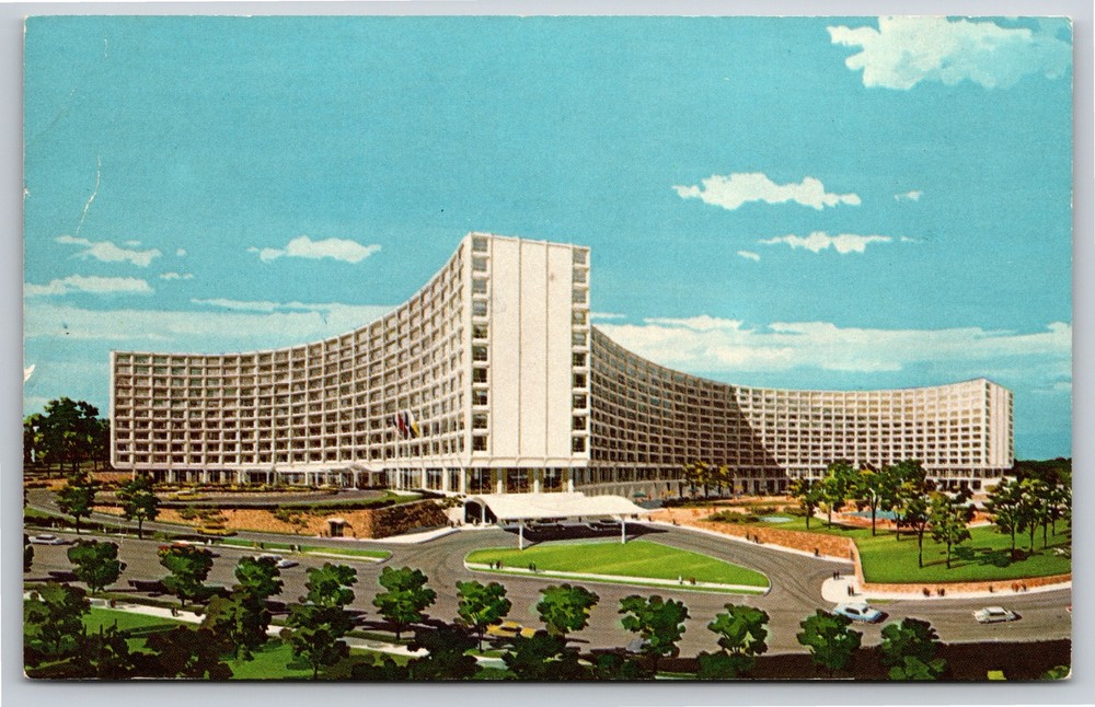 Artist Conception~Washington Hilton Hotel Washington DC~Vintage Postcard