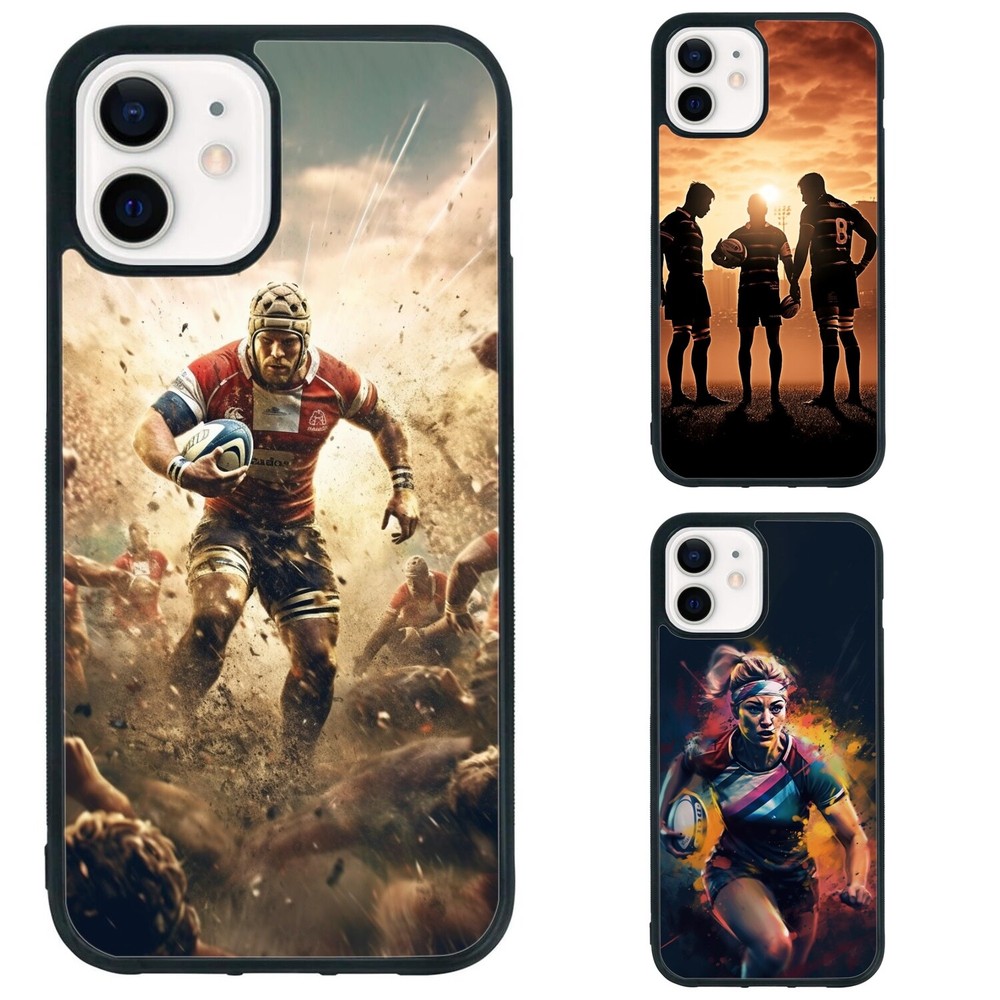 For iPhone XS XR 6 7 8 Plus SE 2nd 3rd water rugby ball fire Anti scratch Cover