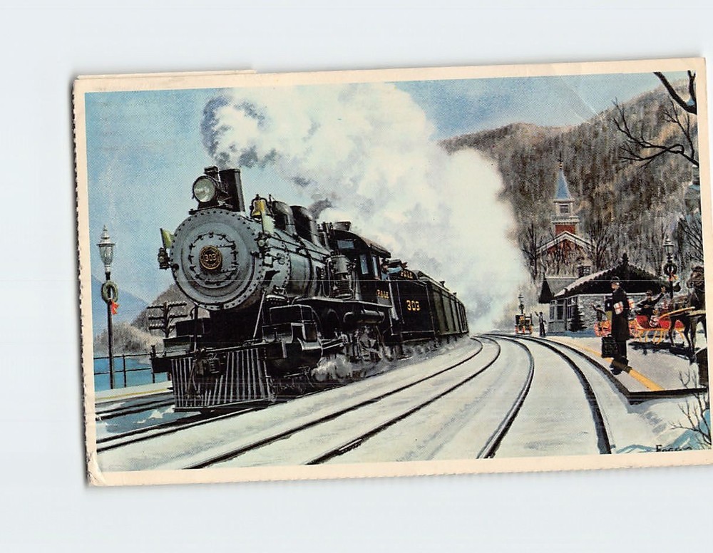 Postcard The Pittsburgh & lake Erie Railroad Company