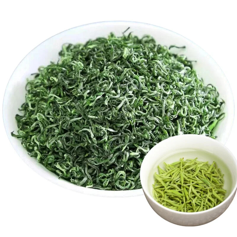 Premium Spring Tea Flower Fruit Fragrance Strong Aroma Biluochun Green Tea 500g