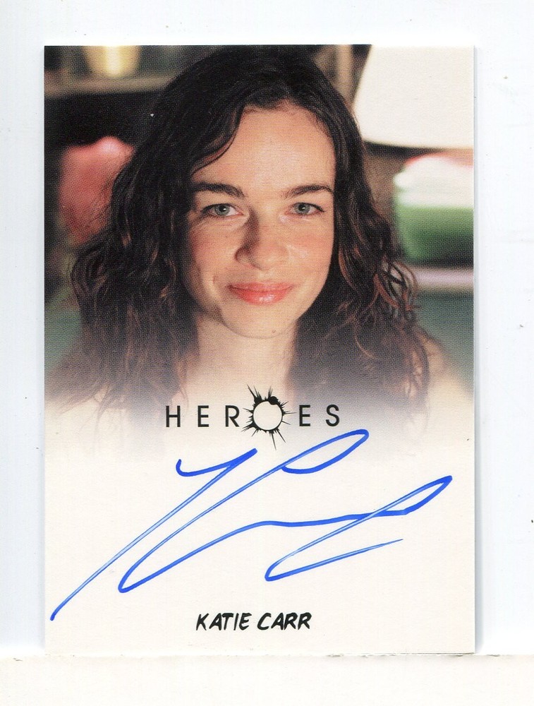 Heroes Archives Katie Carr as Caitlin Autograph Card