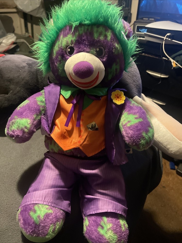 The Joker Build A Bear Suit Costume Plush Doll 2019 DC Comics 18