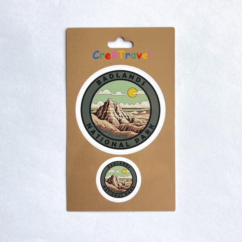Acadia National Park Vinyl Sticker Pack - 2 Waterproof Decals (2