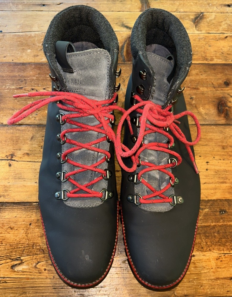 Cole Haan Zerogrand Men's Size 12 Waterproof Leather Hiking Boots C31400