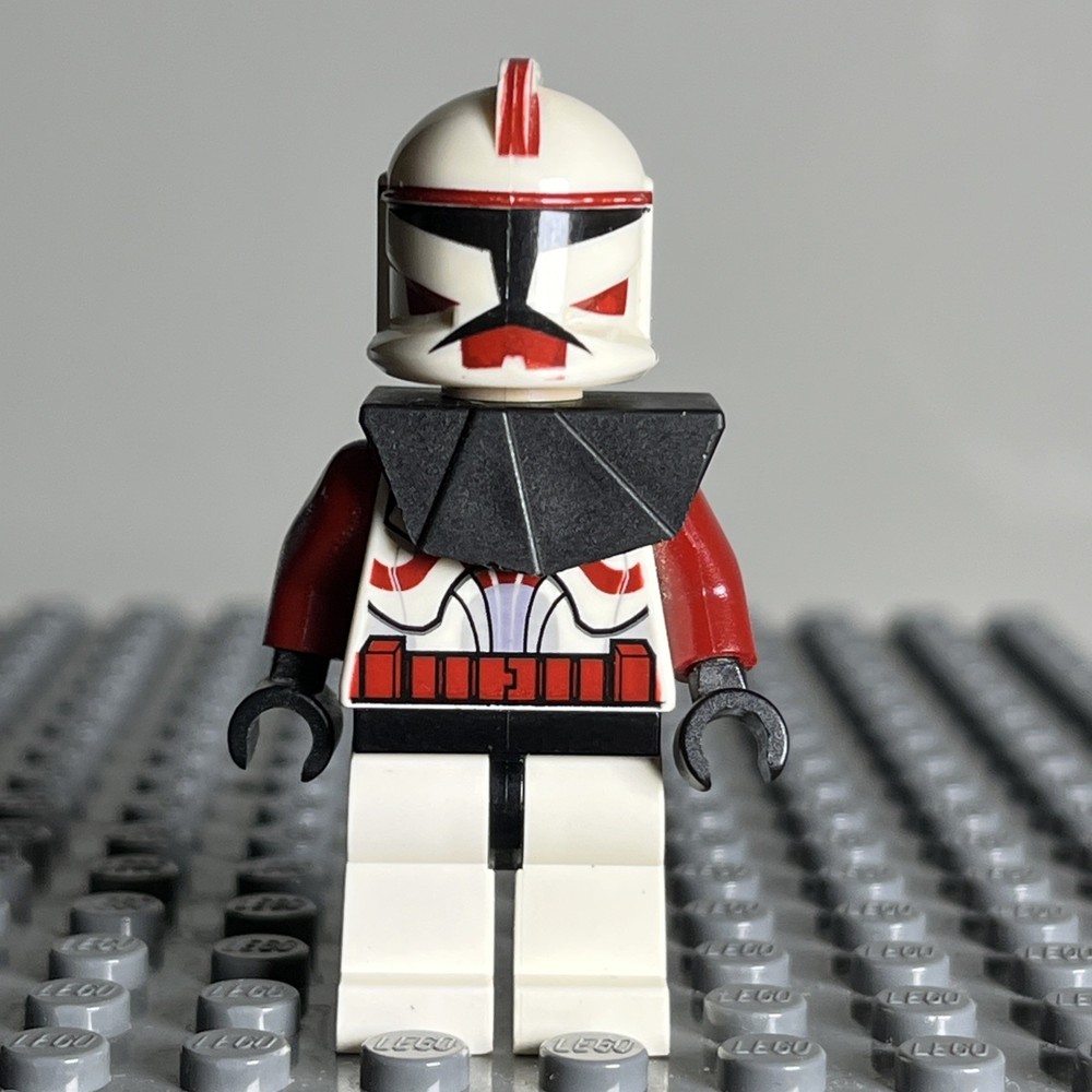 LEGO Star Wars Commander Fox Clone Wars Minifigure Sw0202a Black Accessories 2F