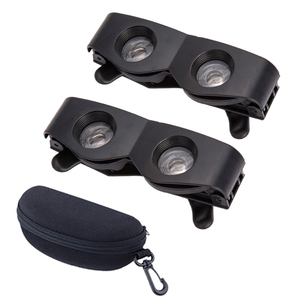 1 * Portable Wearable Hands-Free Binocular Glasses for Fishing , bird watching